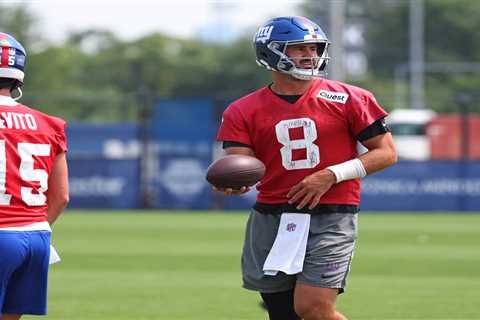 Daniel Jones readies for return to new-look Giants offense