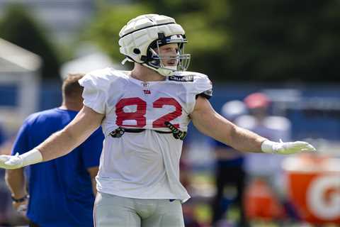 Giants hoping for strong tight end production from revamped 1-2 punch