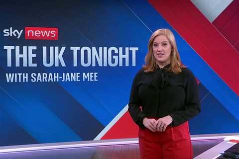 Sky News Star Sarah-Jane Mee Spotted with Rarely Seen Husband During TV Break