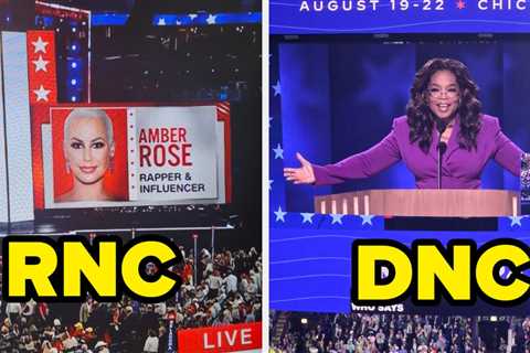 Famous People At The RNC Vs. Famous People At The DNC