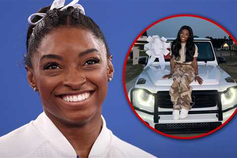 Simone Biles Celebrates Olympic Triumph With New G-Wagon