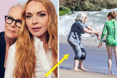 Lindsay Lohan And Jamie Lee Curtis Reacted To A Freakier Friday Photo Leak