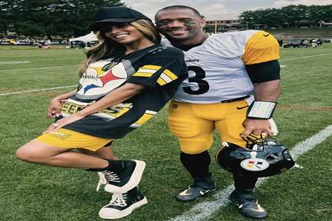 Russell Wilson cozies up to wife Ciara in new Steelers photo as starting QB decision looms