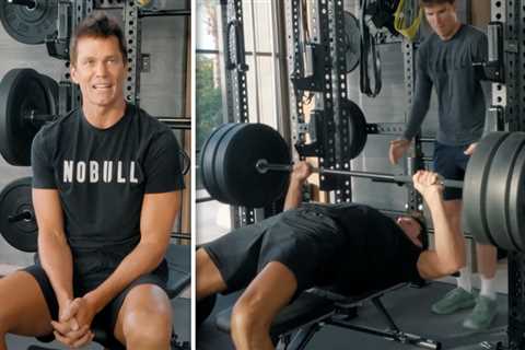 Tom Brady Maxes Out Bench Press, Hits 245 Pounds