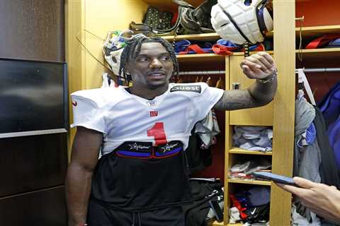 Pressure isn’t anything new for Malik Nabers — even wearing unretired No. 1