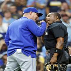 Fiery Carlos Mendoza gets ejected from critical Mets game after questionable Francisco Alvarez..