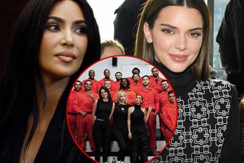 Kim Kardashian & Kendall Jenner Present Help For Jail Firemen Program