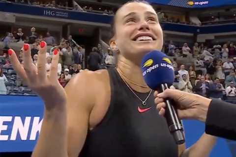 Aryna Sabalenka’s simple message to recruit US Open fans to her side: ‘Drinks on me tonight’