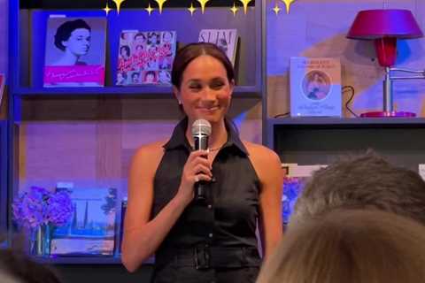 Meghan Markle Speaks at Oprah Winfrey’s Book Club Event