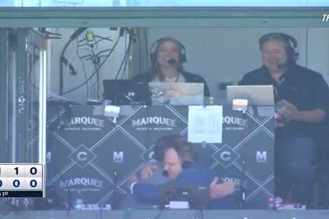 Michael Kay, John Flaherty hug it out after awkward YES broadcast exchange: ‘Love each other’