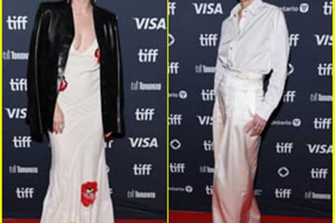 Tilda Swinton & Julianne Moore Coordinate Their Looks at ‘Room Next Door’ Premiere During TIFF 2024