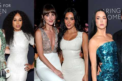 Kim Kardashian, Dakota Johnson, & Dozens of A-List Stars Attend Kering’s Caring for Women Dinner..