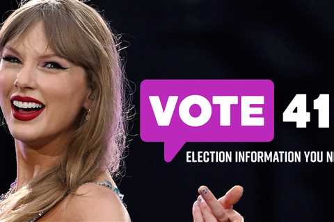 Voting Info Site Sees 100% Upsurge After Taylor Swift's Kamala Harris Endorsement