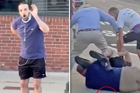 Man With Pro-Palestine Pin Shot After Attacking Pro-Israel Demonstrator, on Video