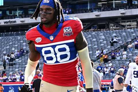 Giants’ Bryce Ford-Wheaton part of a special play in NFL debut