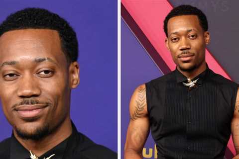 Tyler James Williams's Sleeves Were Missing At The 2024 Emmys, And The Internet Doesn't Know How To ..