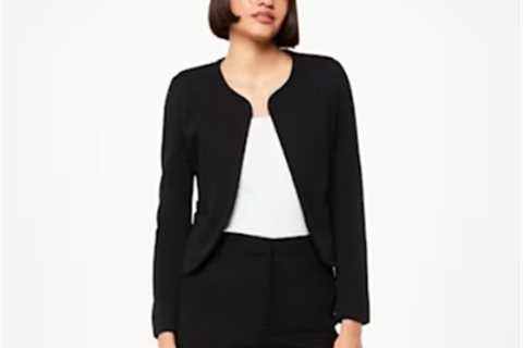 Wednesday’s Workwear Report: Collarless Jersey Jacket