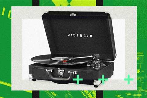 Victrola’s $50 Portable Record Player Folds Up for On-the-Go Listening — And It’s a Bestseller