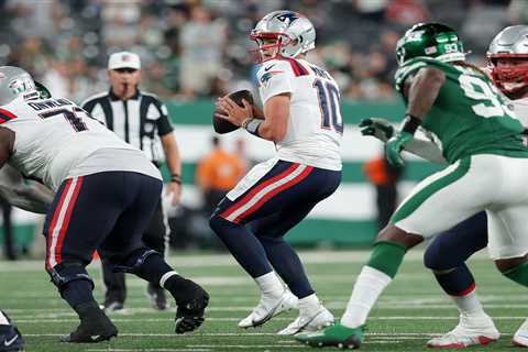 Patriots’ Drake Maye gets rude awakening with NFL debut in blowout loss to Jets