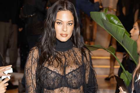 Ashley Graham’s See-Through Lacey Outfit Is a Lesson in Sheer Dressing