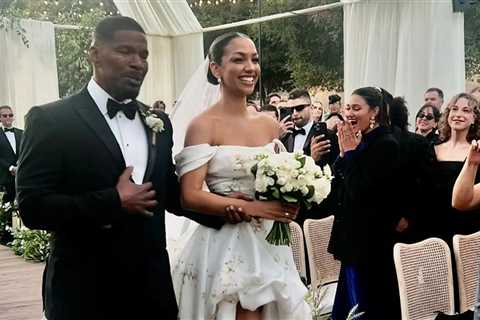 Jamie Foxx Walks Daughter Corinne Down Aisle at Wedding to Joe Hooten