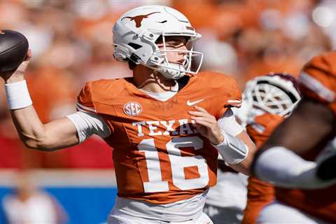 Arch Manning accounts for three touchdowns in Texas’ win over Mississippi State