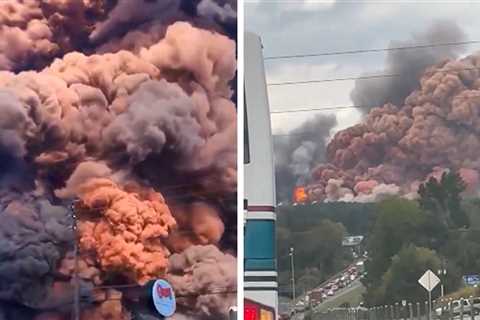 Georgia Chemical Fire Leaves 90,000 Sheltering in Place After Massive Smoke Plume