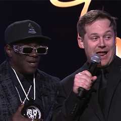 Flavor Flav Spontaneously Auctions Clock Off His Neck for $15,000