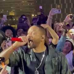 Will Smith Pumps Up Crowd at Grammy Museum With Performances