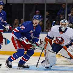 Matt Rempe-Adam Edstrom combo gives Rangers size, energy on fourth line