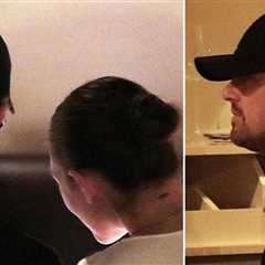 Leonardo DiCaprio and Girlfriend Vittoria Ceretti Take Parents To Dinner In Rome