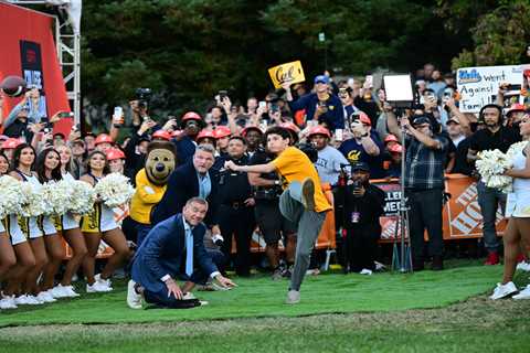 Cal student makes $100,000 field goal in electric Pat McAfee contest moment