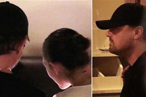 Leonardo DiCaprio and Girlfriend Vittoria Ceretti Take Parents To Dinner In Rome