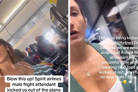 Pals Kicked Off Spirit Airlines Flight, Claim Male Attendant Singled Them Out