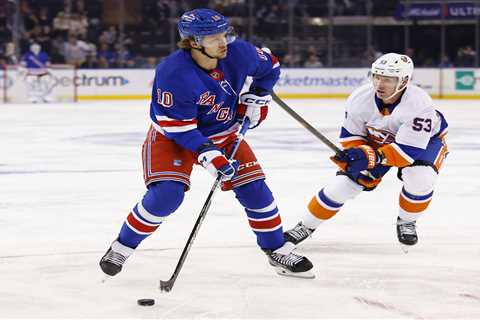 Artemi Panarin returns to practice as Rangers make injury moves on Ryan Lindgren, Jimmy Vesey