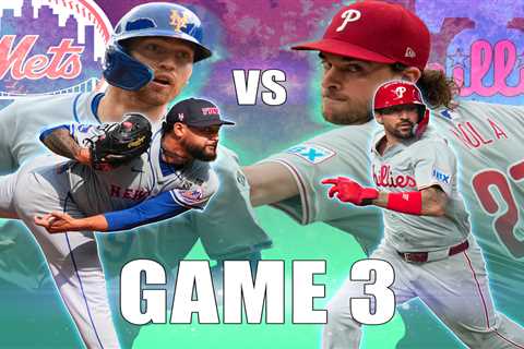 Mets vs. Phillies live updates: Sean Manaea takes the mound against Aaron Nola