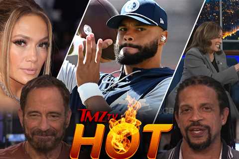 TMZ TV Hot Takes: Jennifer Lopez, Kamala Harris, Dak Prescott