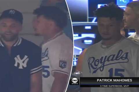 Patrick Mahomes wildly taunts ex-Chiefs teammate during Royals’ rally against Yankees