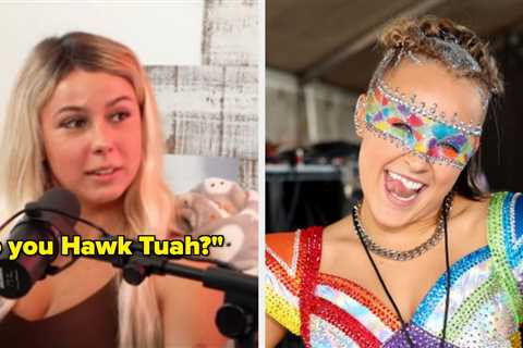 JoJo Siwa Talked Spicy Bedroom Behavior With The Hawk Tuah Girl, And I'm Completely Shocked