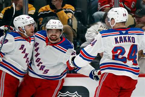 Rangers’ third line already in lockstep with opener a promising glimpse