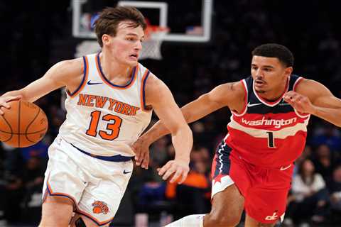 Knicks rookie Tyler Kolek drawing praise for work ethic, professionalism