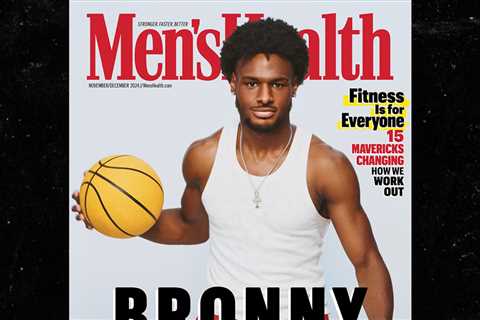 Bronny James Lands Cover Of Men's Health Magazine, Talks Cardiac Arrest