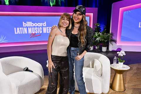 What Thalia & Maria Becerra Taught Us About Mental Health at 2024 Billboard Latin Music Week