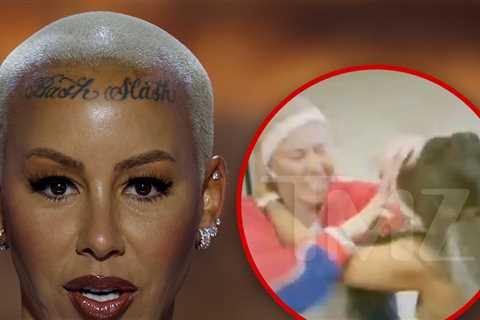 Amber Rose Addresses Wild 'College Hill' Brawl, Implies Big Talkers Can't Fight