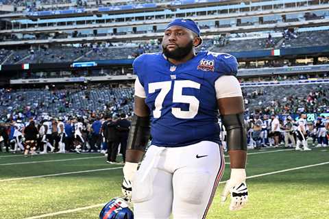 Giants could shuffle O-line again after latest Joshua Ezeudu experiment fails