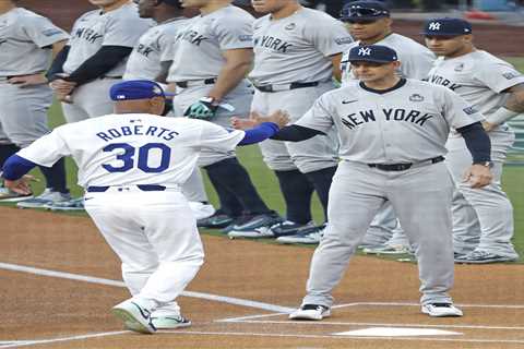 Aaron Boone, Dave Roberts share evolving relationship before World Series showdown