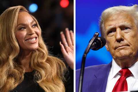 Well, Donald Trump Has Addressed Beyoncé's Appearance At Kamala Harris's Houston Rally