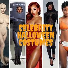 Celebrity Halloween Costumes 2024: Kim Kardashian  Becomes an Albino Alligator,  Lizzo’s Face Card..