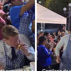 Mormon Missionary Dominates Pupusa-Eating Contest In El Salvador