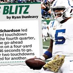 Heroes, zeros from Jets’ loss to Colts: Anthony Richardson owned MetLife Stadium